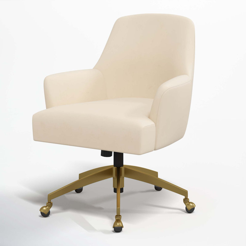 Ambau Task Chair, Classic Otter Performance Velvet