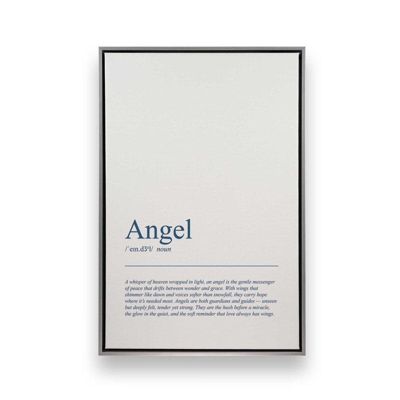 Reproduction d'art sur toile The Grace of Angels, H 48,75 po x l 32,75 po, Chrome poli