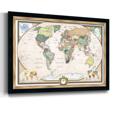 " Push Pin Map "