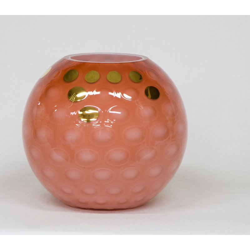 Vase de table en verre soufflé à la main Pedersen