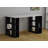 Simone Modern Desk with Built-in Bookcase – Stylish Workspace Desk with 6 Open Shelves-94592015-54467376