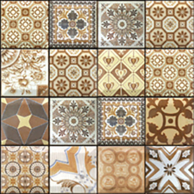 30.5 cm. W x 30.5 cm. L Peel and Stick Field Tile