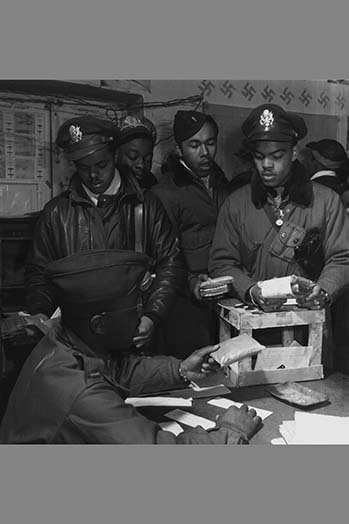 Tuskegee airman-reproduction de photo, H 30 po x l 20 po
