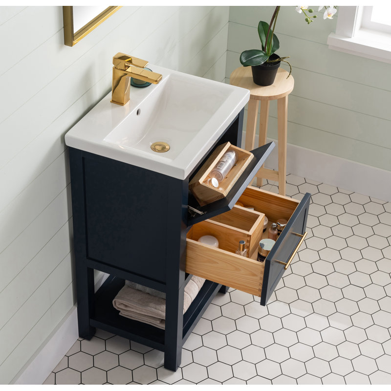 Bickley 20" Single Bathroom Vanity Set, Midnight Blue
