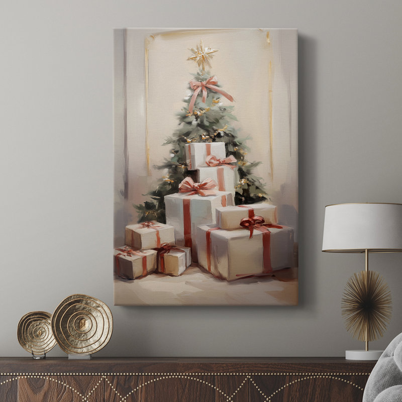 Art des Fêtes de Noël - série 2-CCLVII - galerie sur mesure, H 27 po x l 18 po