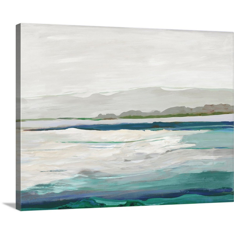 " Air Of New Land " by Tom Reeves Painting Print, Wrapped Canvas, 24" H x 30" W x 1.25" D
