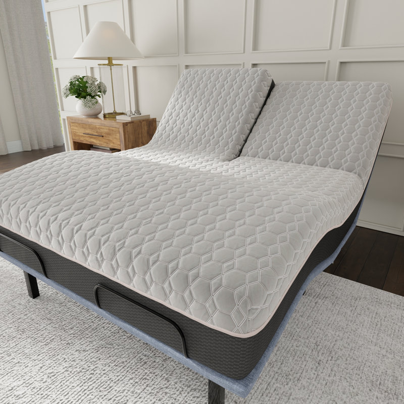 Matelas en mousse viscoélastique hybride 12 pouces, Grand lit