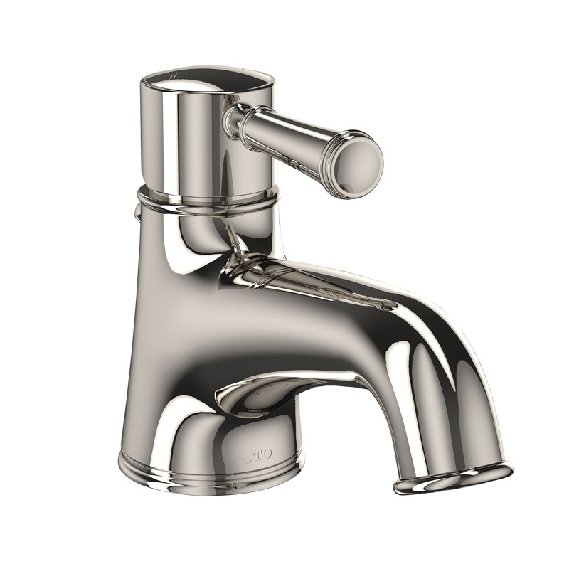 Vivian™ Single Hole Bathroom Faucet with Drain Assembly, Polished Nickel