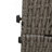 TOPMAX Outdoor Sun Bed Patio 2-Person Daybed With Cushions And Pillows, Rattan Garden Reclining Chaise Lounge With Adjustable Backrests And Foldable Cup Trays For Lawn,Poolside, Gray
