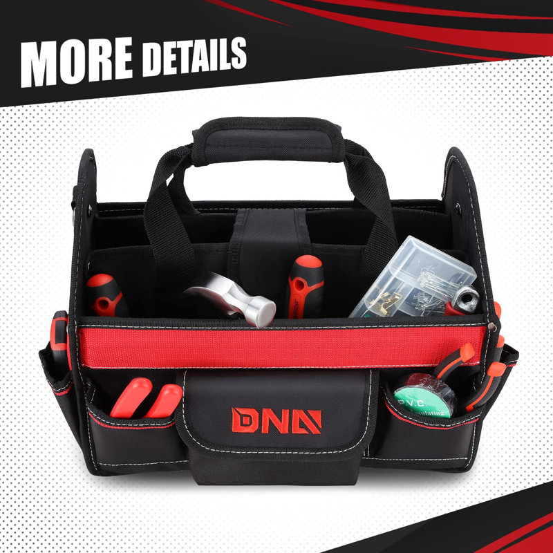 21 Piece Household Home Repairing Tool Set And Canvas Storage Bag