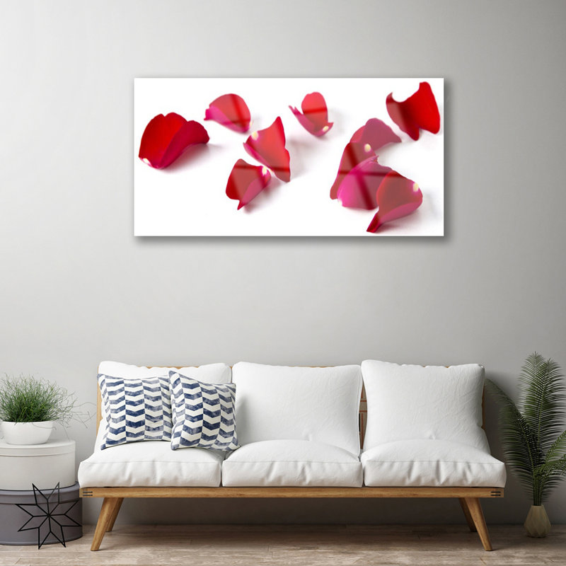Petals - No Frame Print on Glass