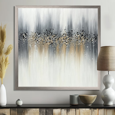 Gentle Gray Serenity - Abstract Painting Wall Decor