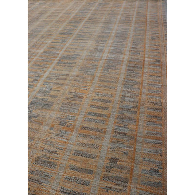 Stepped One-of-a-Kind 8'1" X 10'1" Area Rug