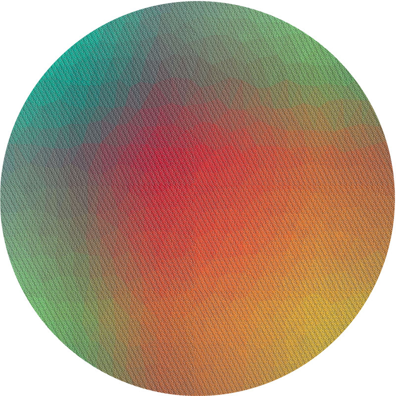 Tapis rouge Ramseur, Rond 5 pi
