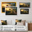 «Golf Course at Sunset II», reproduction sur toile-579001709-579001708