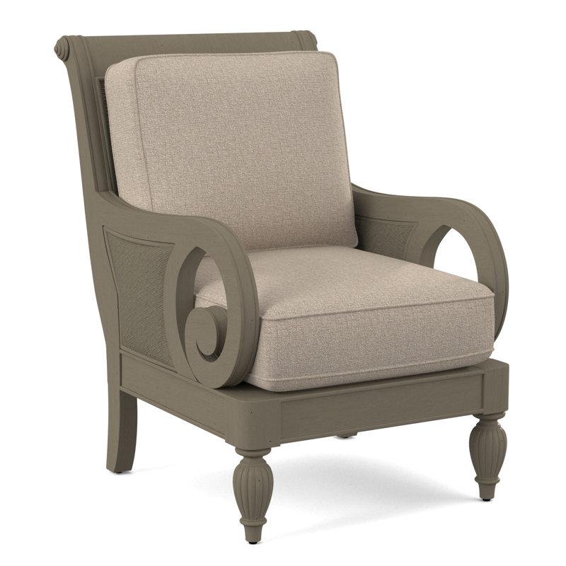 Fauteuil d'appoint Grandview, Vanille Crypton Performance; 0822-91, Truffe