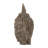 6.5x6.3x12" Meditating Buddha Head Sculpture, Large