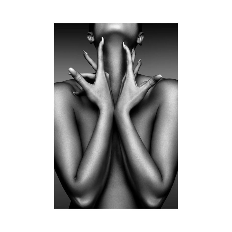 Femme nue Fine Art 20, H 12 po x l 8 po x P 0,75 po