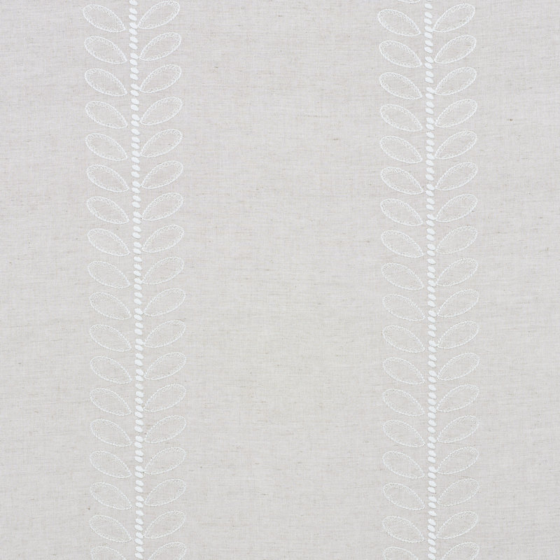 Camile Embroidery Fabric, Natural