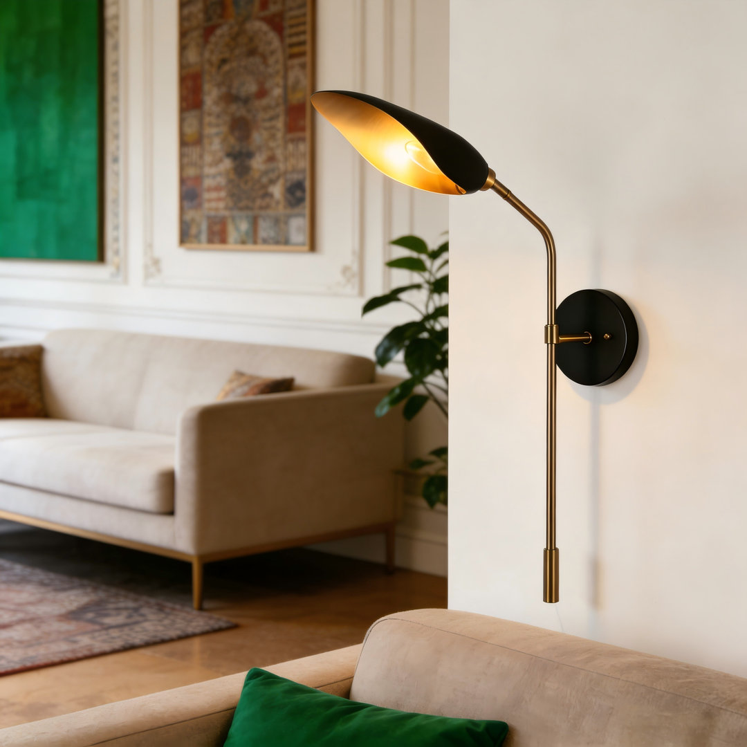 Lakendria Iron Wall Sconce Mercer41