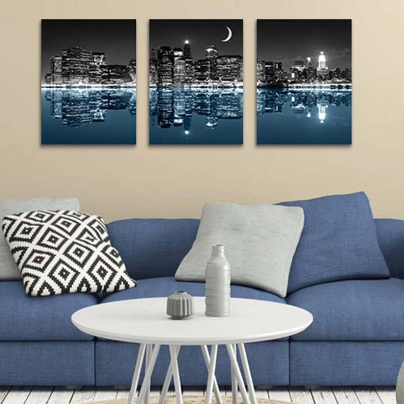 3 Piece Wrapped Canvas Print