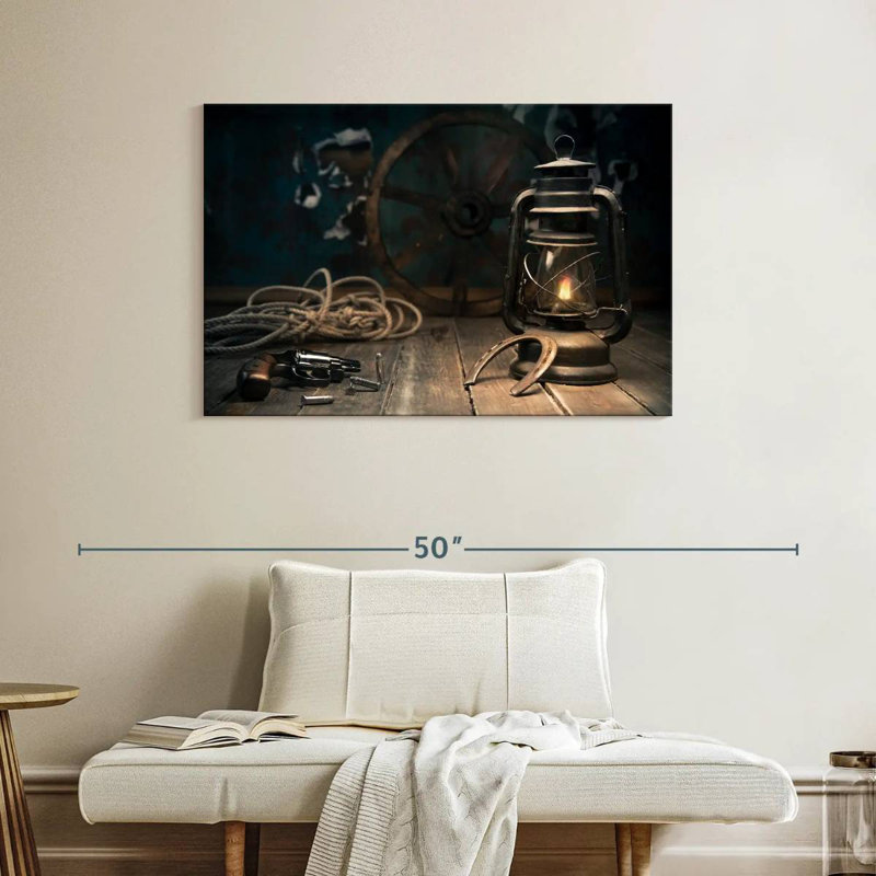 Lelar Western Style, 26" H x 39" W