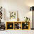 Bomeda 3-Tier Bookshelf Open Shelf Bookcase, Yellow-464077340-464077341