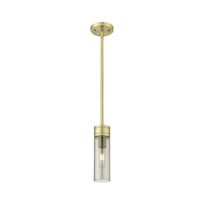 Ballston - Maliyah - 1 Light 3" Stem Hung Mini Pendant with 8"H Shade