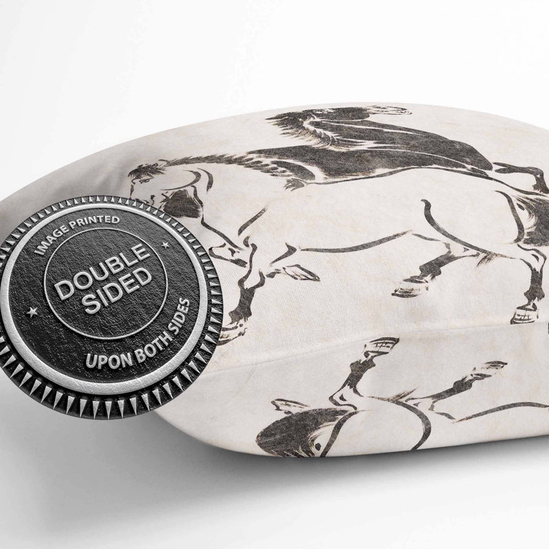 Square Throw Cushion, 55cm H x 55cm W x 20cm D
