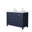 Beckett 48" Freestanding Double Bathroom Vanity with Quartz Top-1170262774-1170262777-1170262778