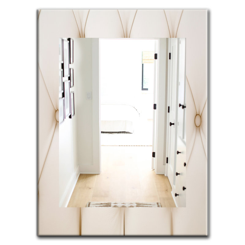  Miroir mural moderne, H 39,4 po x l 29,5 po, Géométrique