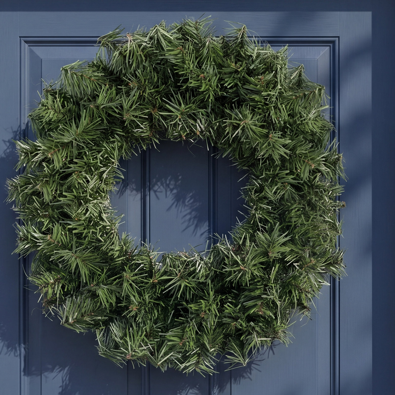 Northlight Seasonal 36" Pine Wreath, 18" H x 18" W x 4" D