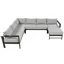 U-Shaped Outdoor Sofa Set