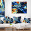  Coussin lombaire abstrait