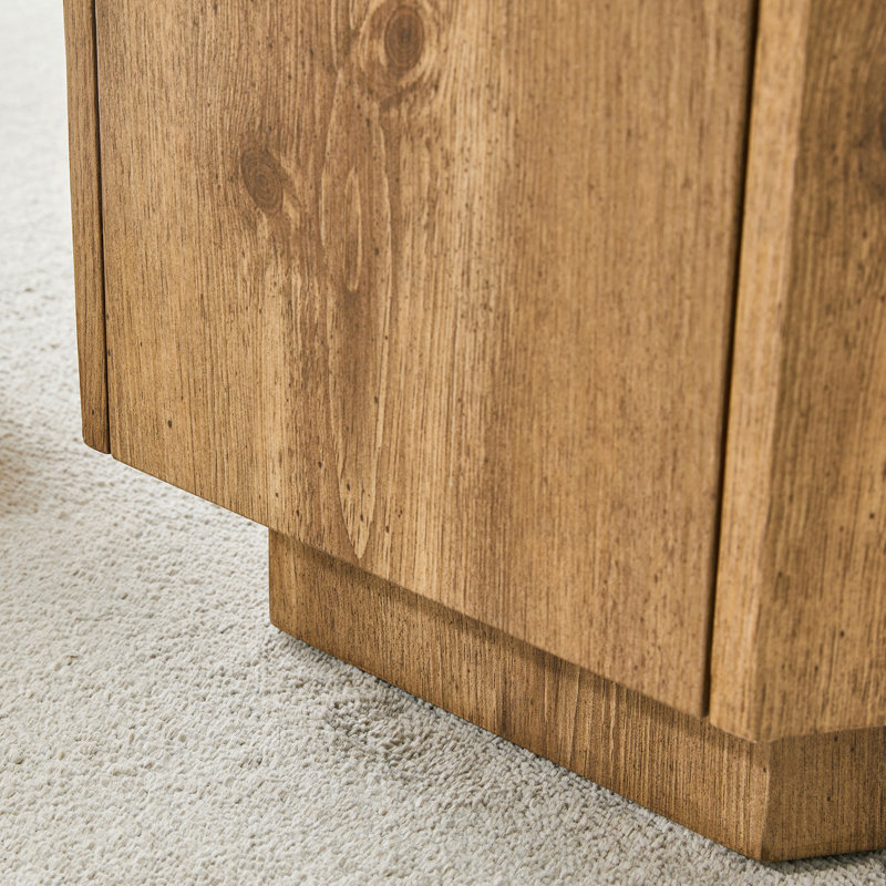 Hexagonal Coffee Table With Drawers
