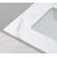 Comptoir de meuble-lavabo simple 31 po avec lavabo et 3 trous de robinet