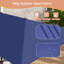 Parasol de terrasse à double face 11x7Ft-1803570538