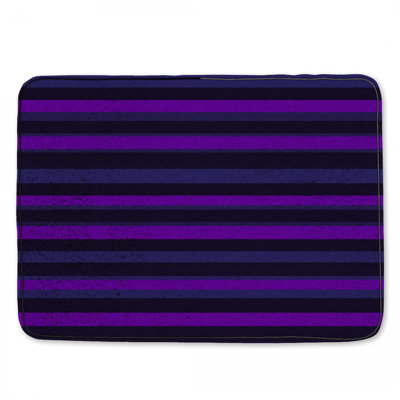 Tapis de bain à rayures