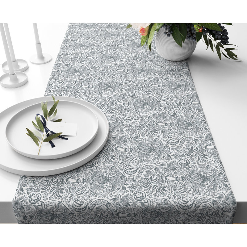 Indian Light Grey - William Morris Table Runner