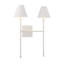 Applique murale 2 lumières Savoy House Jefferson en laiton chaud-86792507