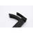 Bathroom Waterfall Sink Faucet - Matte Black Finish, Single Handle, Rectangular Spout, Made Of Strong Material Handle Tap Black, Corrosion,-121629352