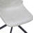 Matthew Leather Dining Side Chair With 360-Degree Swivel And Powder-Coated Iron Legs Matthew Collection-144607887-134529384