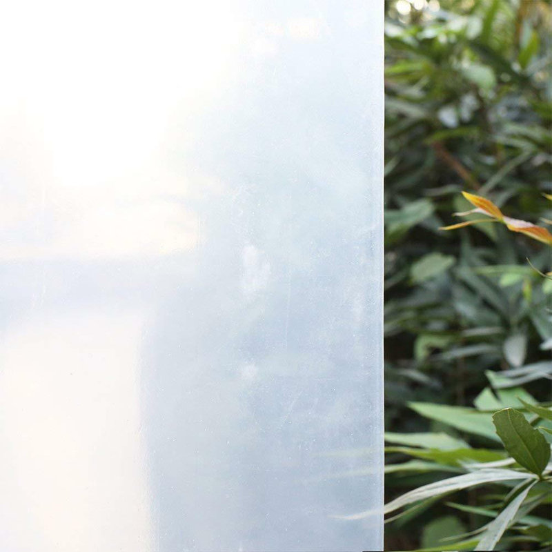 Couvercle de serre en film de polyoléfine transparent de 10 pi x 100 pi avec effet isolant librement coupé