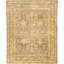 Wool Oriental Area Rug in Gold