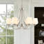 Lustre classique / traditionnel à 6 lumières à intensité variable-1225535753