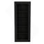 Andina Bookcase, Vertical Design, Five Shelves -Black