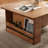 Japanese-style solid wood coffee table