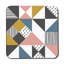 Square 6 Piece Coaster Set