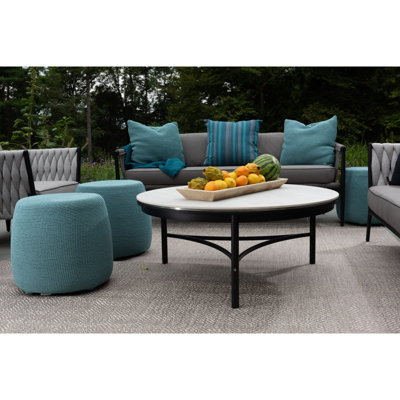 Graubert Round Outdoor Coffee Table , 39.4 " W 39.4 " D