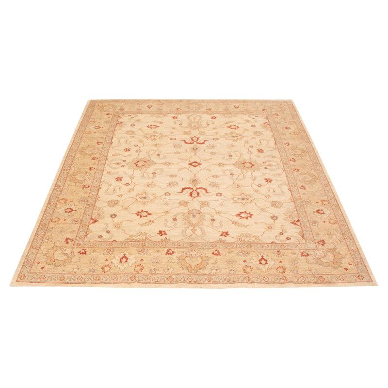 Tapis ivoire Chobi Finest 8 pi 1 po x 9 pi 6 po